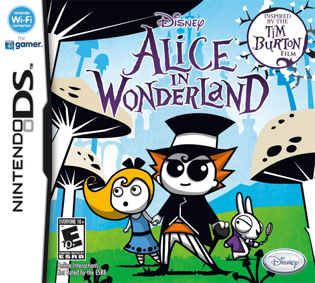 Capa do jogo Alice in Wonderland