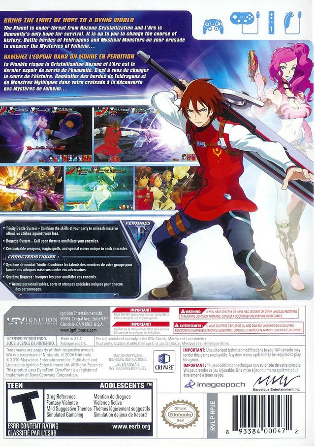 Capa do jogo Arc Rise Fantasia