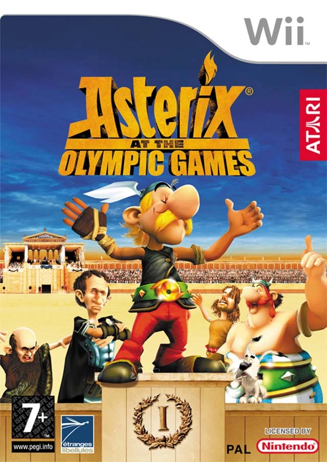 Capa do jogo Asterix at the Olympic Games