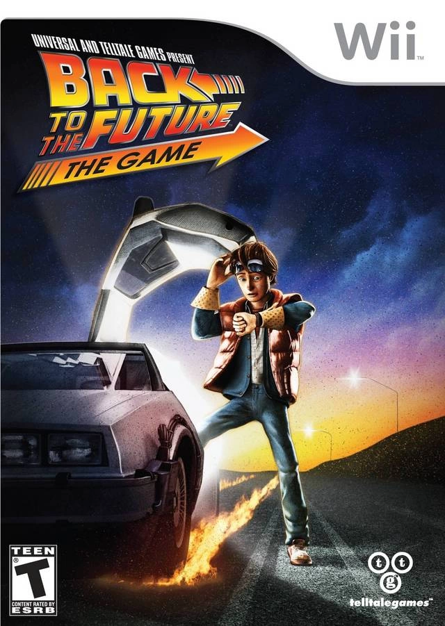 Capa do jogo Back to the Future: The Game