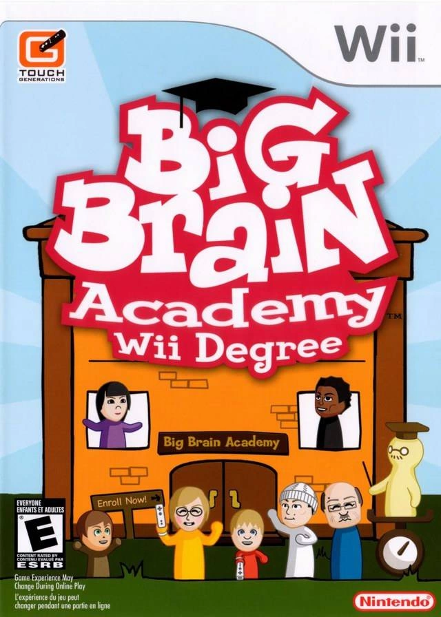 Capa do jogo Big Brain Academy: Wii Degree