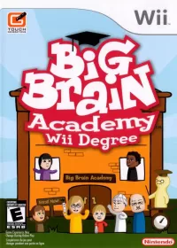 Capa de Big Brain Academy: Wii Degree Capa de Big Brain Academy: Wii Degree