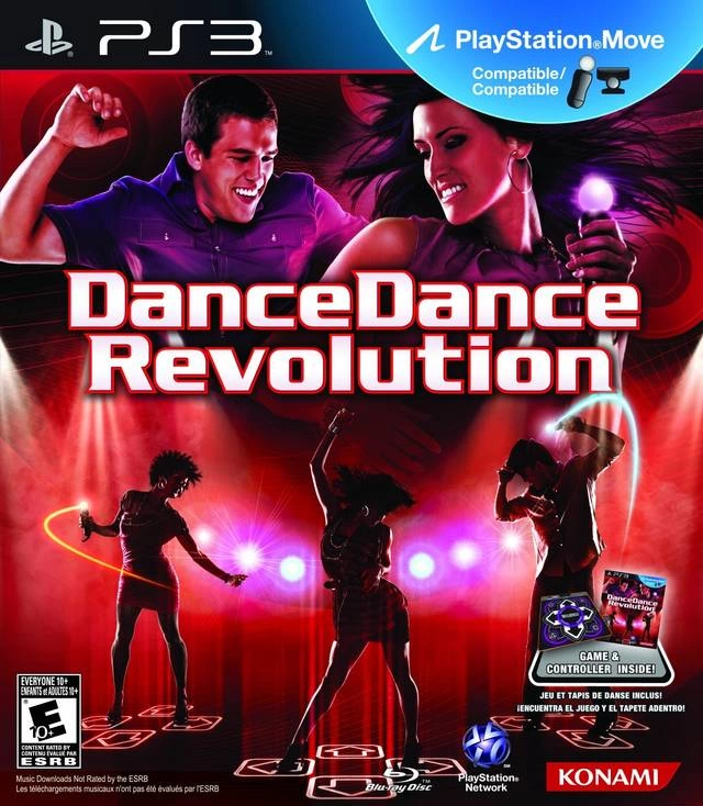 Capa do jogo Dance Dance Revolution