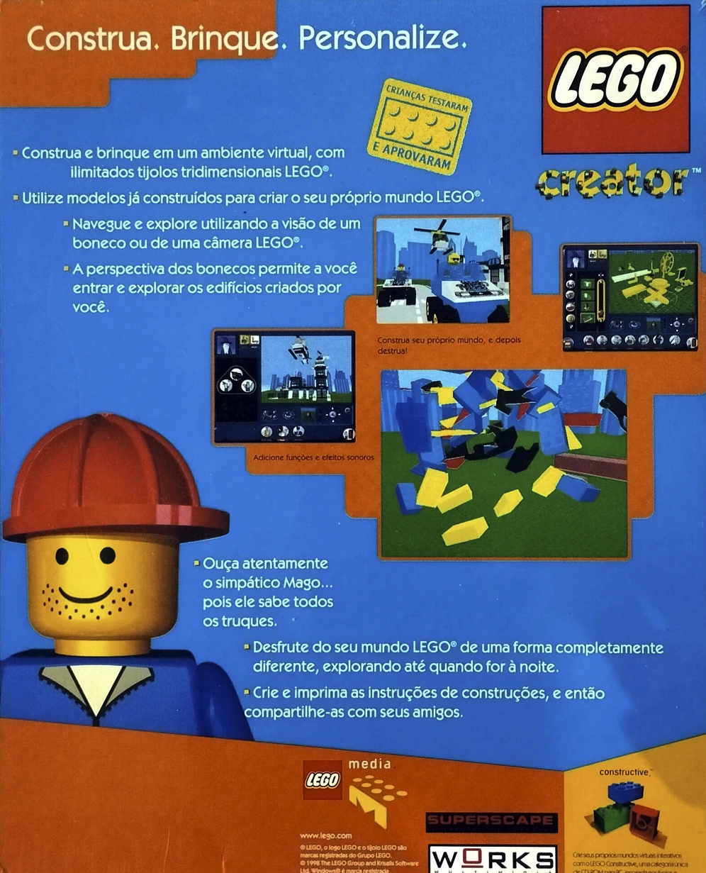 Capa do jogo LEGO Creator