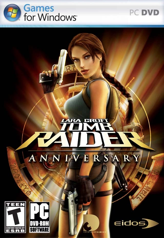 Capa do jogo Lara Croft: Tomb Raider - Anniversary