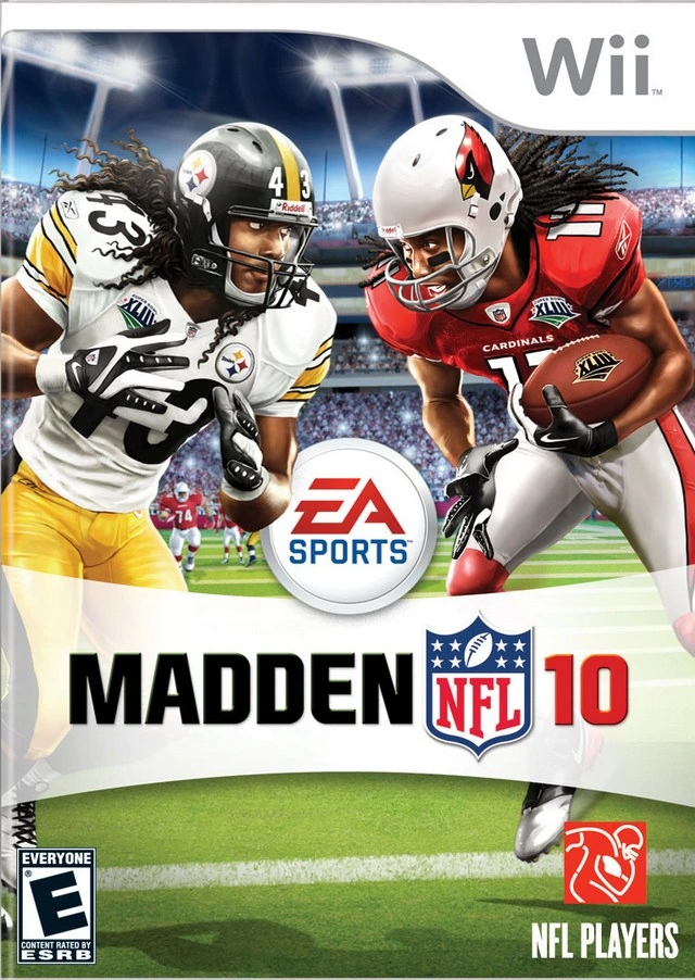 Capa do jogo Madden NFL 10