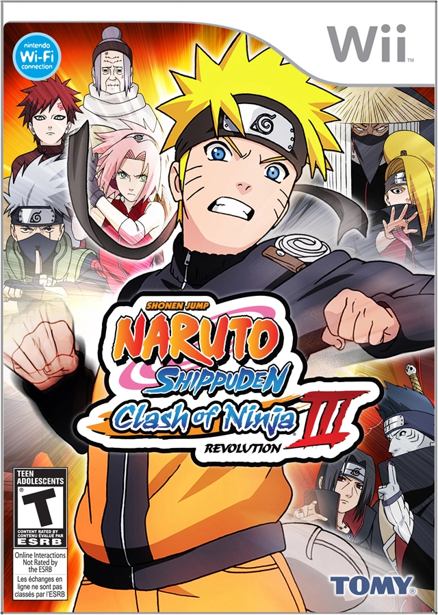 Naruto Shippuden: Clash of Ninja Revolution III cover