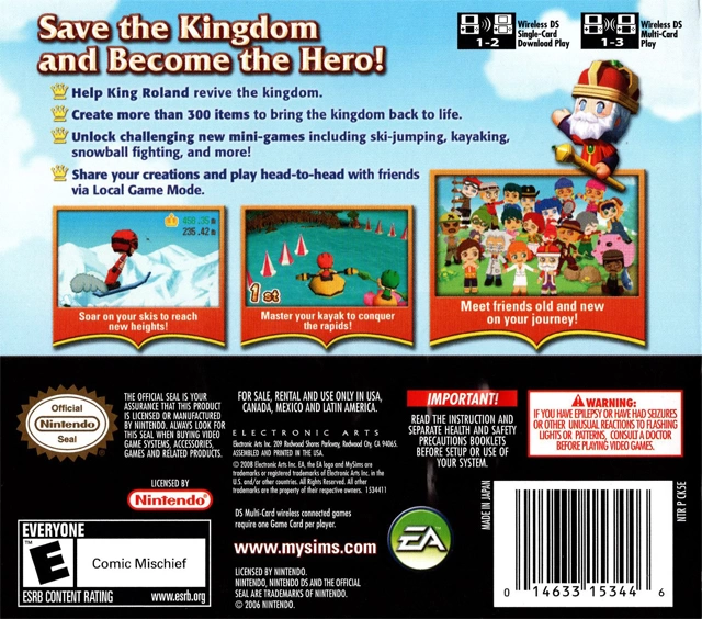 MySims: Kingdom cover