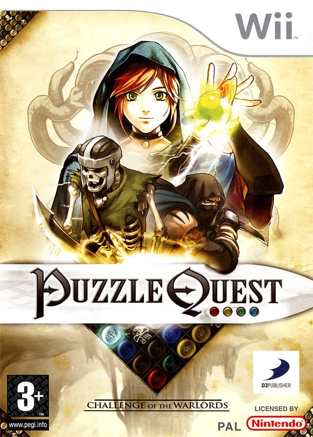 Capa do jogo Puzzle Quest: Challenge of the Warlords