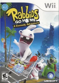 Capa de Rabbids Go Home: A Comedy Adventure Capa de Rabbids Go Home: A Comedy Adventure