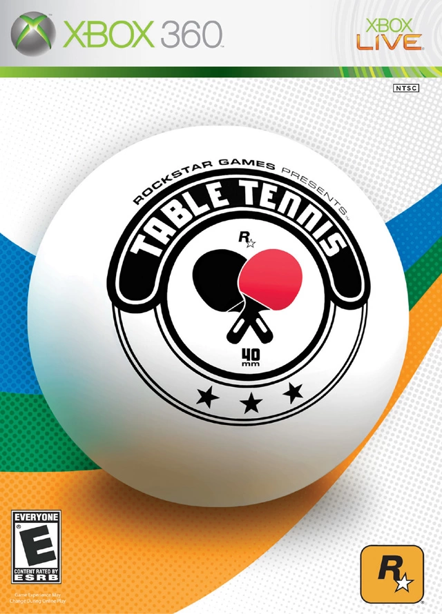 Capa do jogo Rockstar Games presents Table Tennis