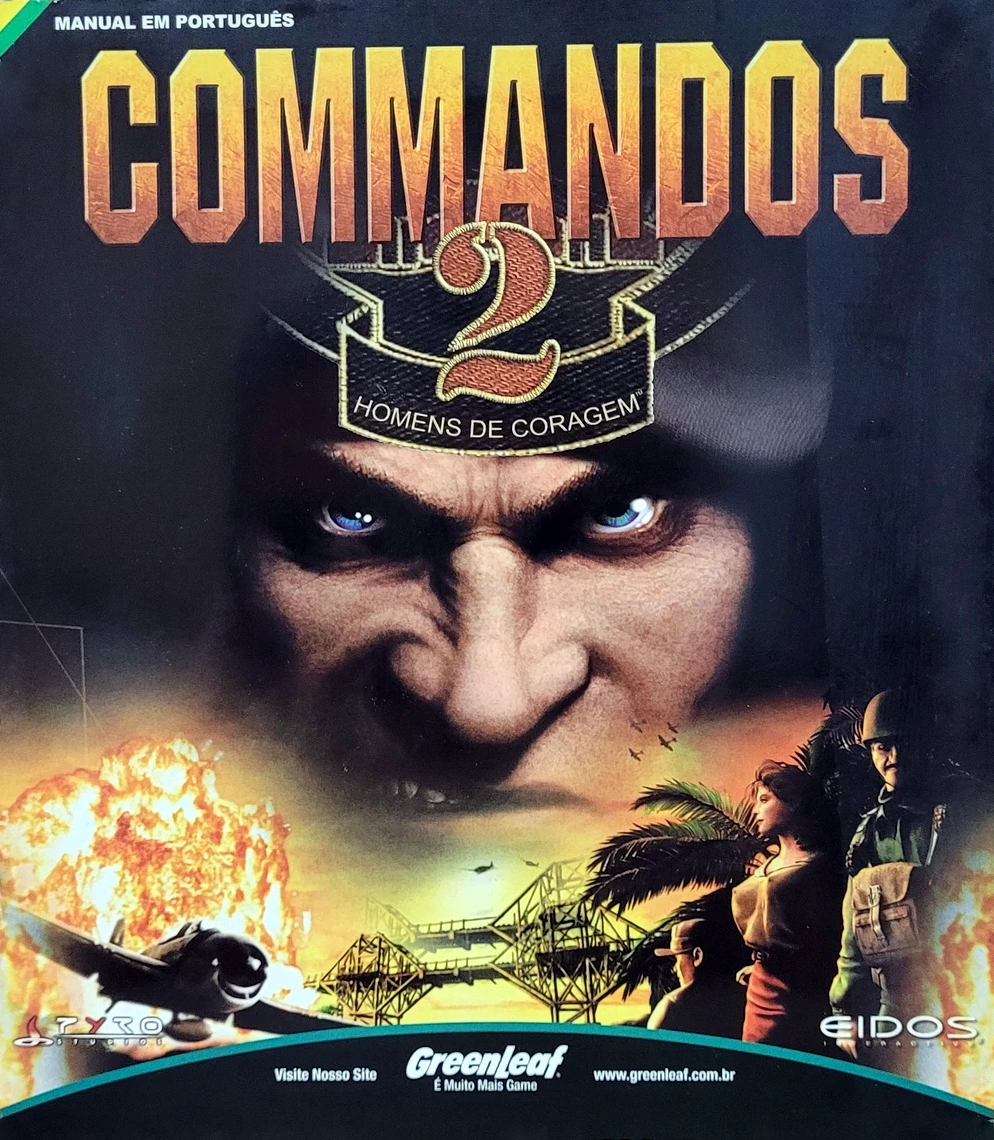 Capa do jogo Commandos 2: Men of Courage