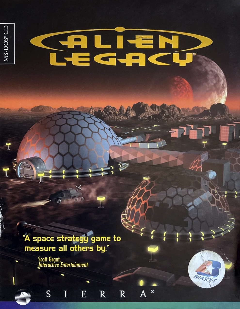 Capa do jogo Alien Legacy