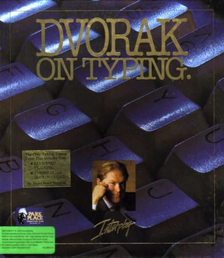 Dvorak on Typing cover