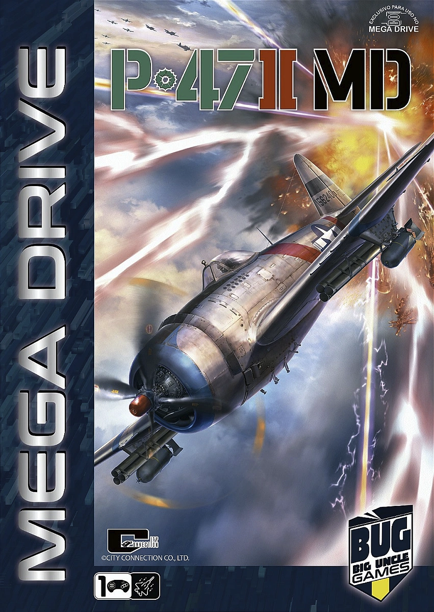Capa do jogo P-47 II MD
