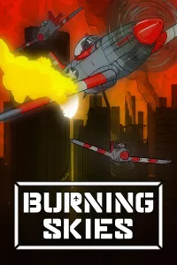 Capa de Burning Skies