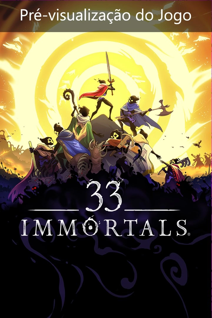 Capa do jogo 33 Immortals