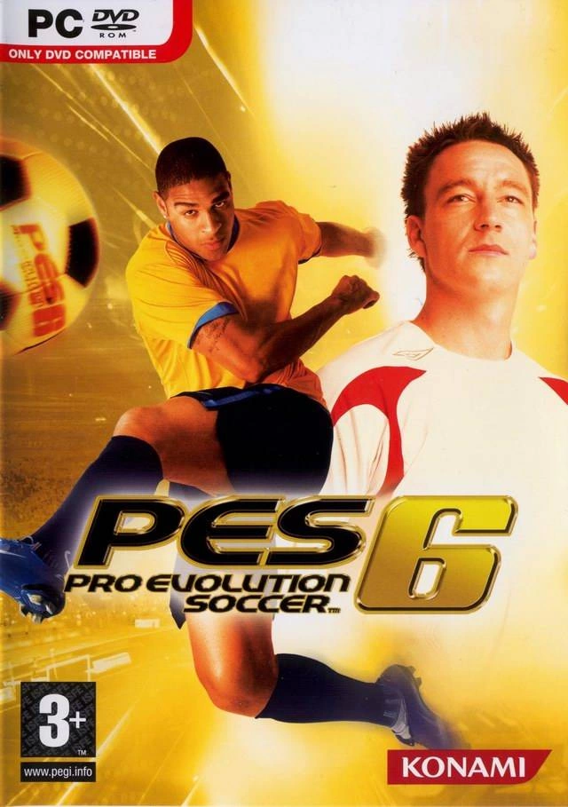 Capa do jogo Pro Evolution Soccer 6