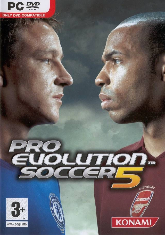 Capa do jogo Pro Evolution Soccer 5