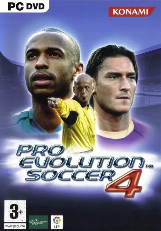 Capa do jogo Pro Evolution Soccer 4