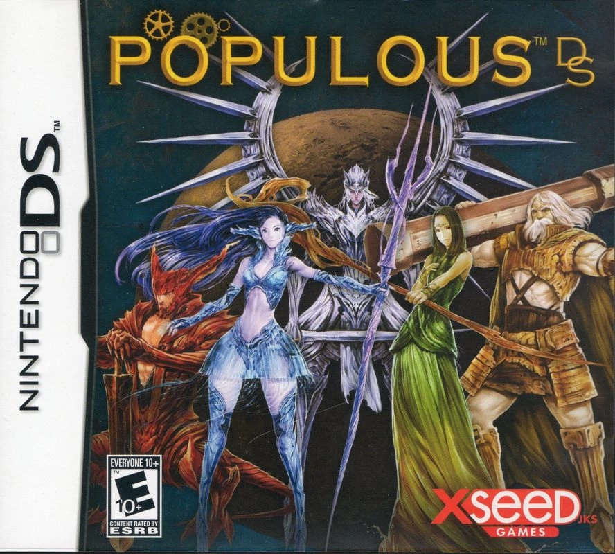 Capa do jogo Populous DS