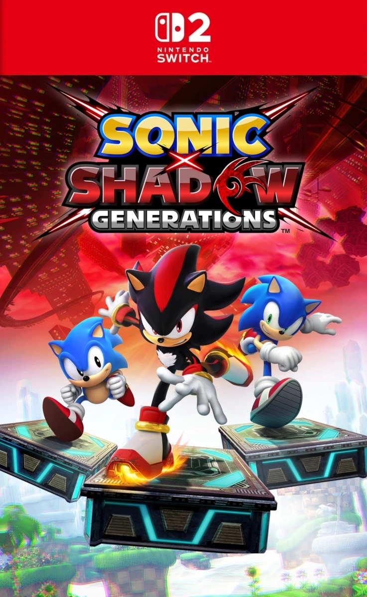 Sonic X Shadow Generations cover