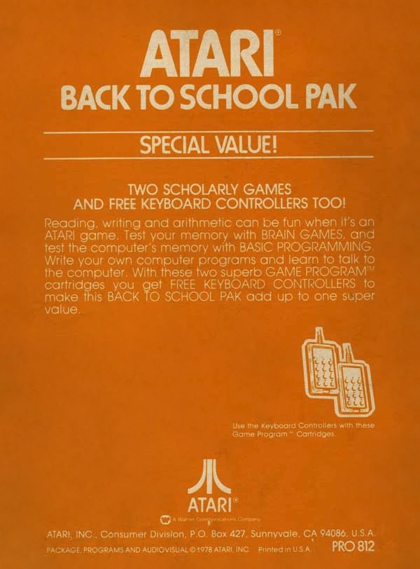 Back to School Pak cover