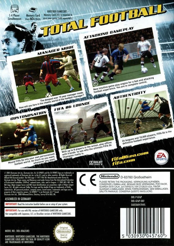 FIFA 06 cover