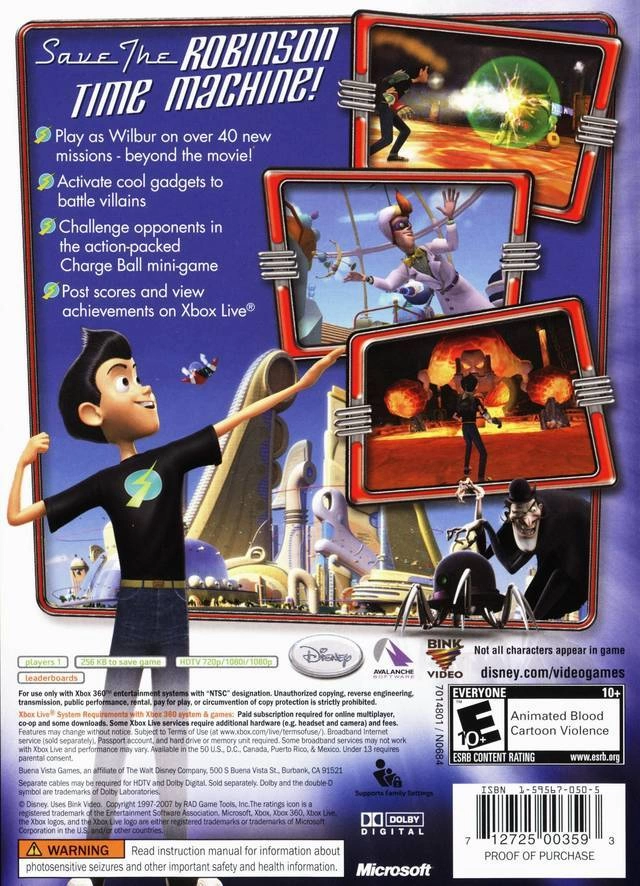 Meet the Robinsons cover