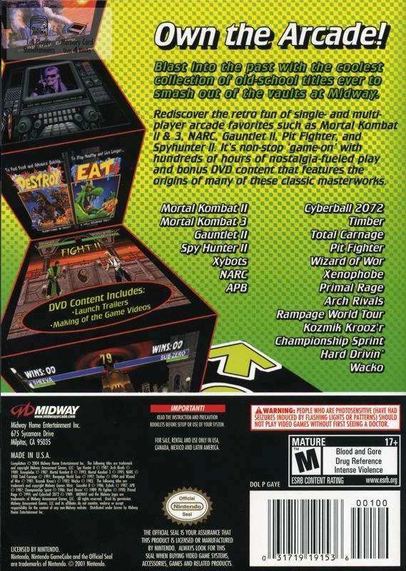 Midway Arcade Treasures 2 cover