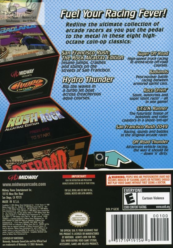 Midway Arcade Treasures 3 cover