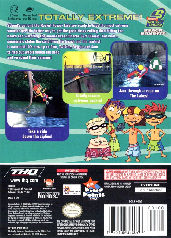 Rocket Power: Beach Bandits cover