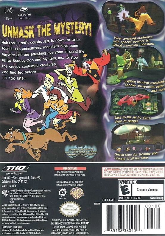 Scooby-Doo!: Unmasked cover