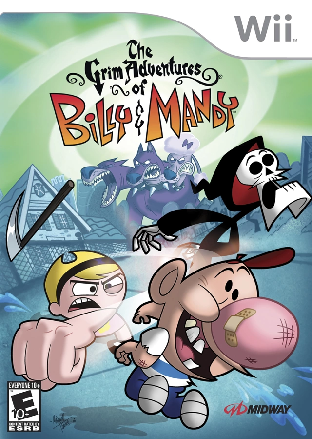Capa do jogo The Grim Adventures of Billy & Mandy