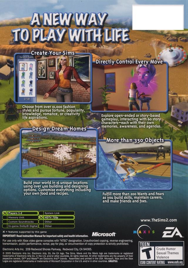 The Sims 2 cover