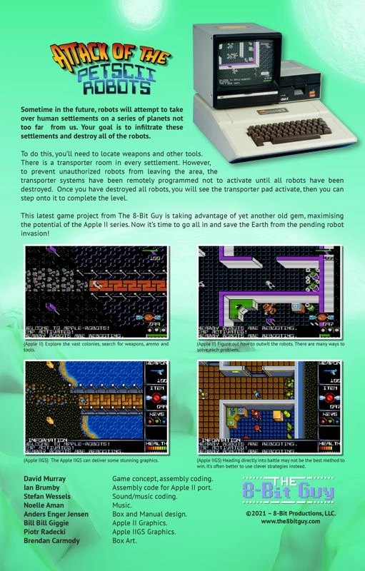 Attack of the Petscii Robots cover