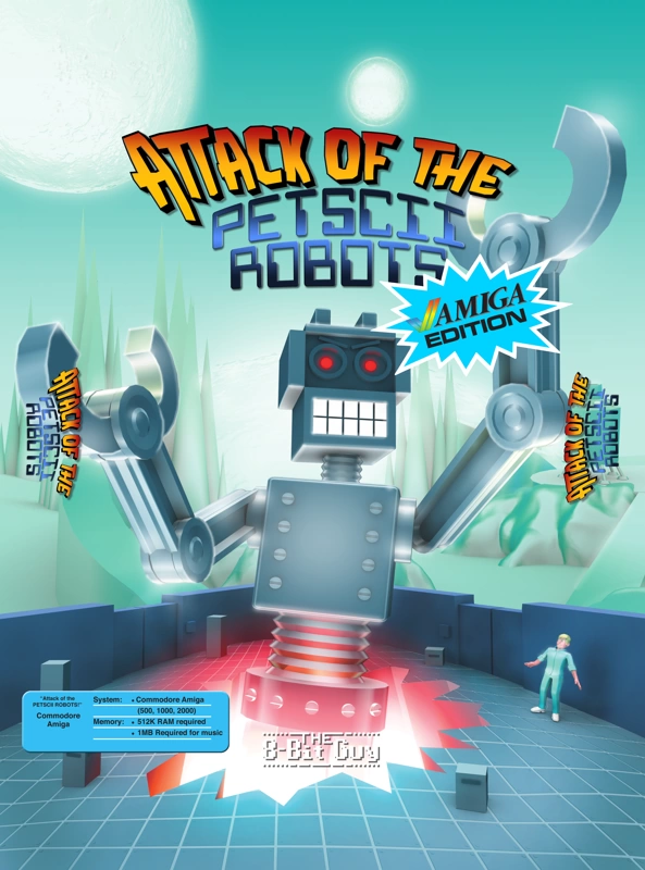 Capa do jogo Attack of the Petscii Robots