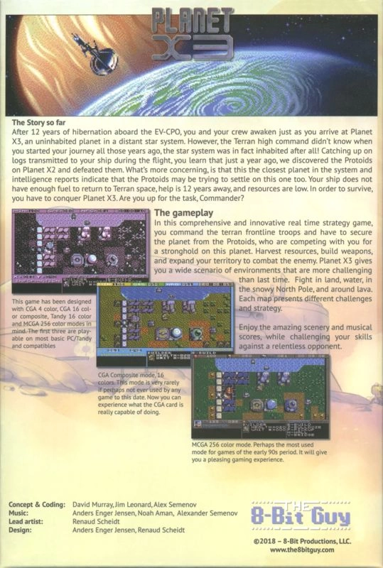 Capa do jogo Planet X3