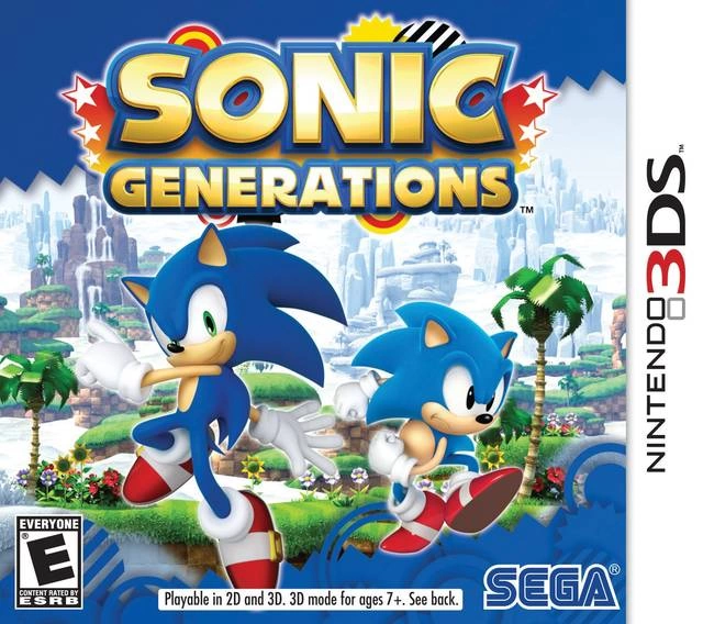 Capa do jogo Sonic Generations