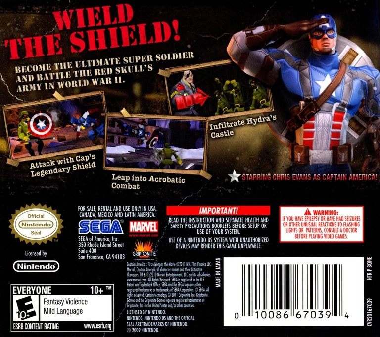 Captain America: Super Soldier cover