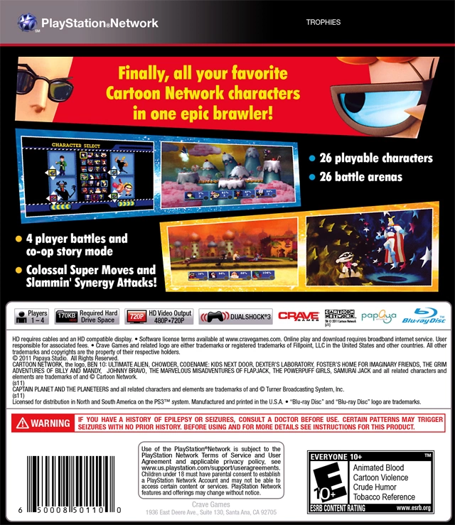 Capa do jogo Cartoon Network Punch Time Explosion XL