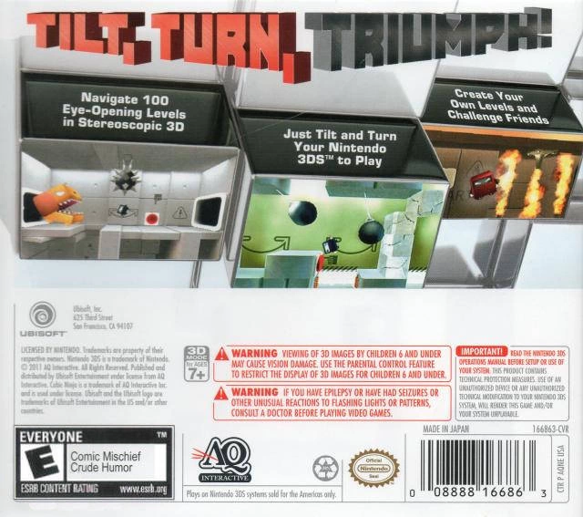 Capa do jogo Cubic Ninja