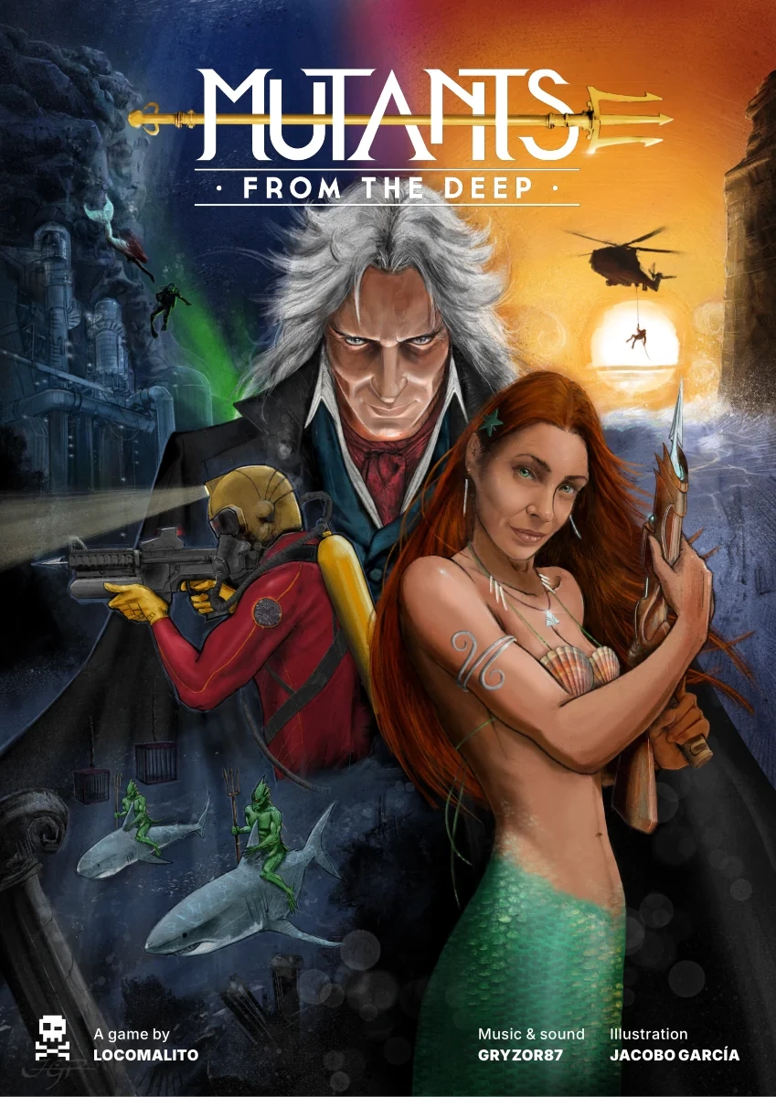 Mutants from the Deep cover
