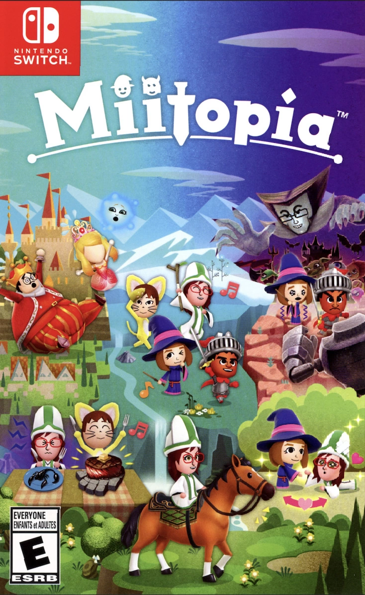 Capa do jogo Miitopia