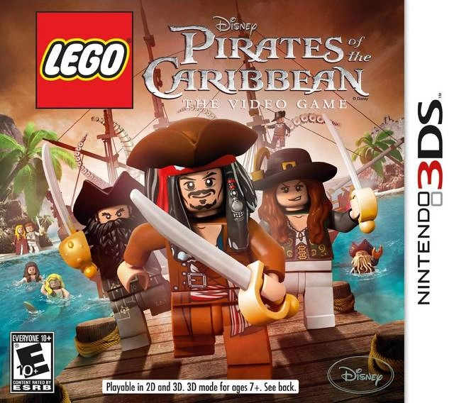 Capa do jogo LEGO Pirates of the Caribbean: The Video Game