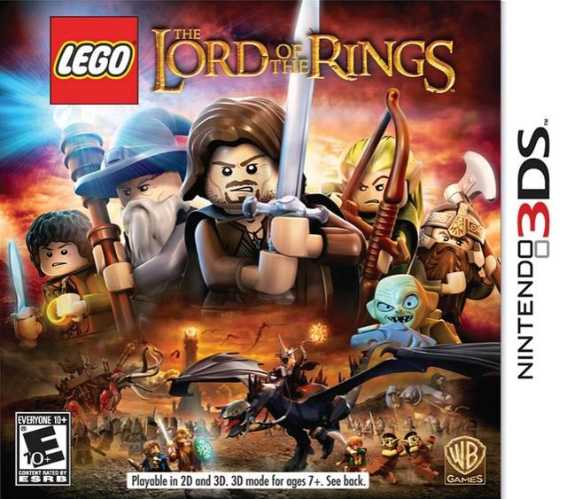 Capa do jogo LEGO The Lord of the Rings