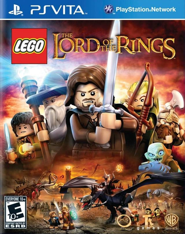 Capa do jogo LEGO The Lord of the Rings