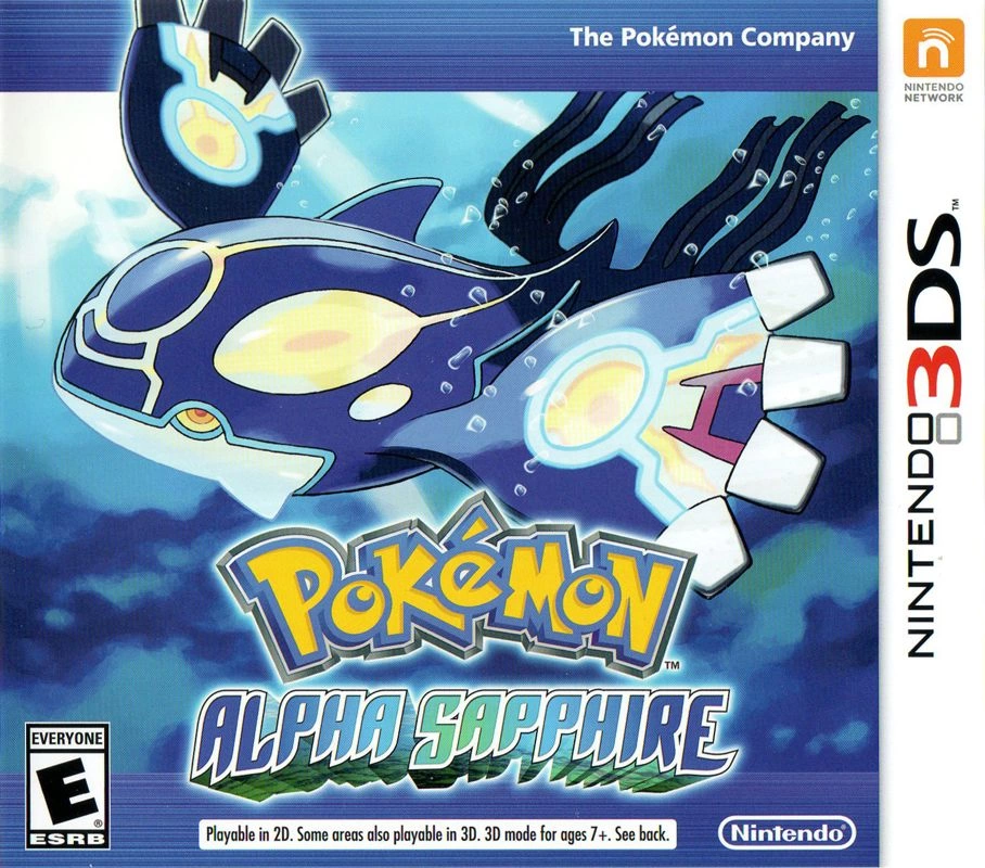 Pokémon Alpha Sapphire cover