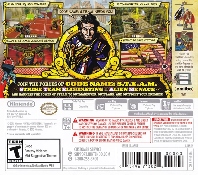 Code Name: S.T.E.A.M. cover