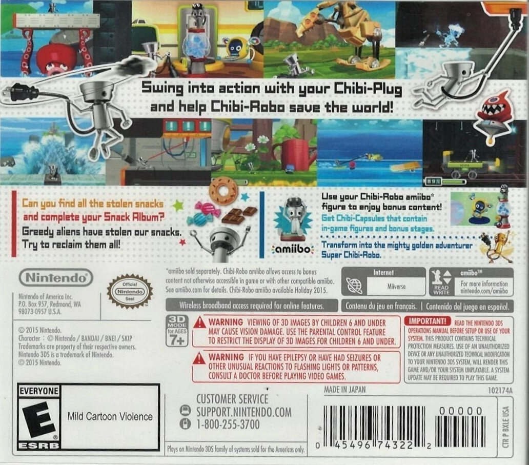 Capa do jogo Chibi-Robo! Zip Lash